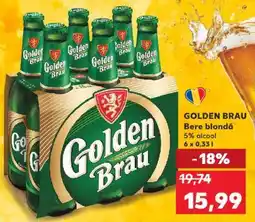 Kaufland GOLDEN BRAU Bere blondă Ofertă