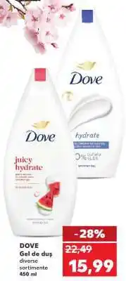 Kaufland DOVE Gel de duș Ofertă