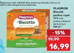 Kaufland PLASMON Biscuiți pentru copii Ofertă