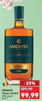 Kaufland MIORIȚA Vinars V.S.O.P Ofertă
