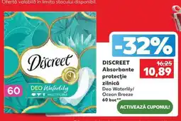 Kaufland DISCREET Absorbante protecție zilnică Ofertă