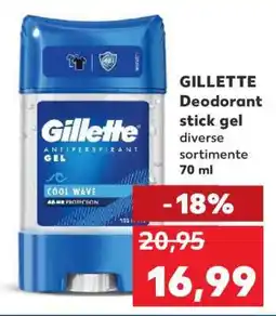 Kaufland GILLETTE Deodorant stick gel Ofertă
