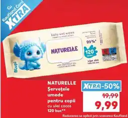 Kaufland NATURELLE Șervețele umede pentru copii Ofertă