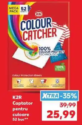 Kaufland K2R Captator pentru culoare 52 buc Ofertă