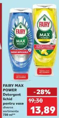 Kaufland FAIRY MAX POWER Ofertă