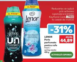 Kaufland LENOR Perle parfumate pentru rufe Ofertă