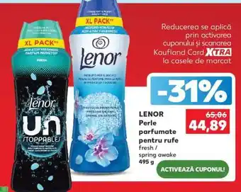 Kaufland LENOR Perle parfumate pentru rufe Ofertă