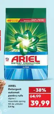 Kaufland ARIEL Detergent automat pentru rufe Ofertă