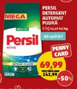 Penny PERSIL DETERGENT AUTOMAT PUDRĂ Ofertă