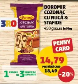 Penny BOROMIR COZONAC CU NUCĂ & STAFIDE Ofertă