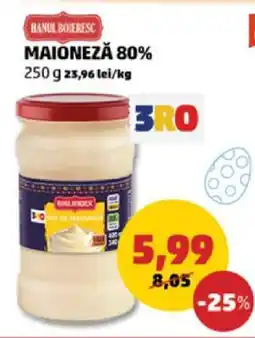 Penny Maioneză 80% Ofertă