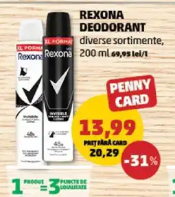 Penny REXONA DEODORANT Ofertă
