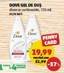 Penny DOVE Gel de duș Ofertă