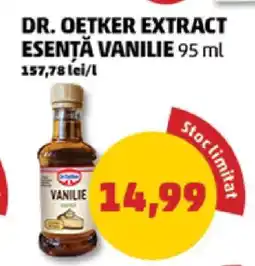 Penny DR. OETKER EXTRACT ESENȚĂ VANILIE 95 ml Ofertă