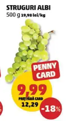 Penny Struguri albi Ofertă