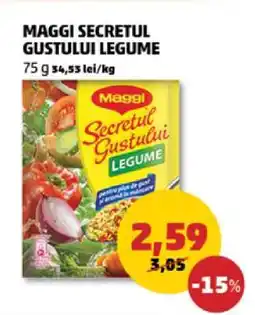 Penny MAGGI SECRETUL GUSTULUI LEGUME Ofertă