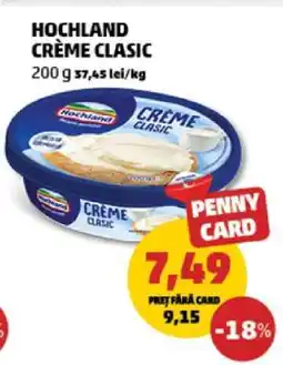 Penny Hochland Crème Clasic Ofertă