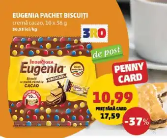 Penny EUGENIA PACHET BISCUIȚI Ofertă