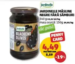 Penny Jardinelle Măsline Negre Fără Sâmburi Ofertă