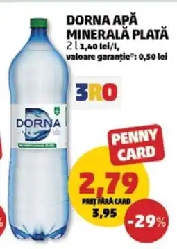 Penny Dorna Apă Minerală Plată Ofertă