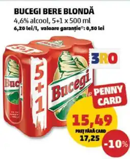 Penny BUCEGI Bere blondă Ofertă