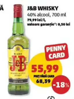 Penny J&B Whisky Ofertă