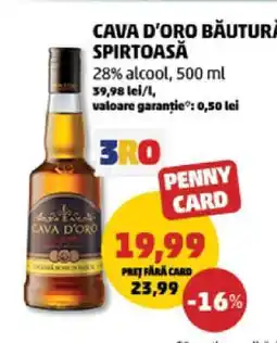 Penny Cava D'Oro Băutură Spirtoasă Ofertă