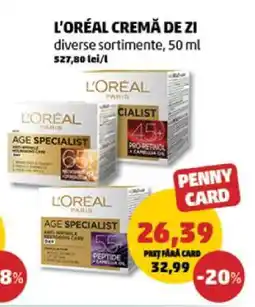Penny L'Oréal Cremă de Zi Ofertă