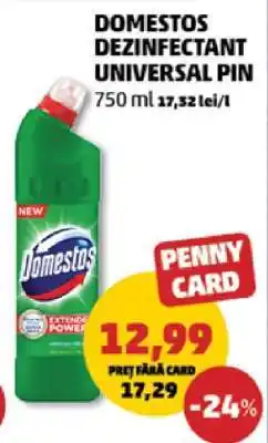 Penny Domestos Dezinfectant Universal Pin Ofertă