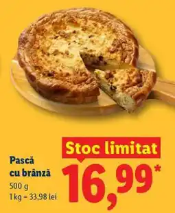 Lidl Pască cu brânză Ofertă