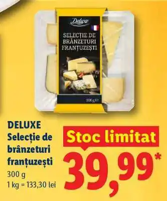 Lidl DELUXE Selecție de brânzeturi franțuzești Ofertă