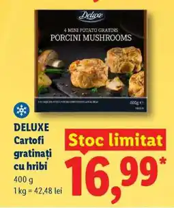 Lidl DELUXE Cartofi gratinați cu hribi Ofertă