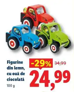 Lidl Figurine din lemn, cu ouă de ciocolată Ofertă