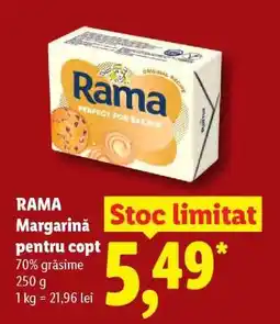 Lidl Rama Margarina pentru copt Ofertă