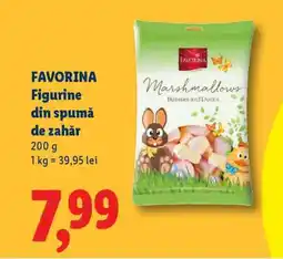 Lidl FAVORINA Figurine din spumă de zahăr Ofertă