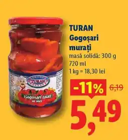 Lidl TURAN Gogosari murati Ofertă