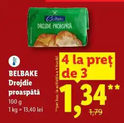 Lidl Belbake Drojdie proaspătă Ofertă