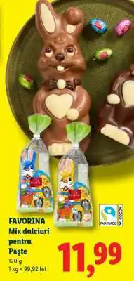 Lidl FAVORINA Mix dulciuri pentru Paște Ofertă