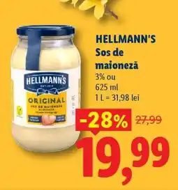 Lidl HELLMANN‘S Sos de maioneză Ofertă