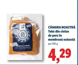 Lidl Cămara Noastră Tobă din ciolan de porc în membrană naturală Ofertă