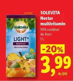 Lidl SOLEVITA Nectar multivitamin Ofertă