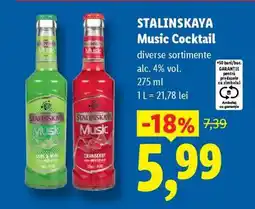 Lidl Stalinskaya Music Cocktail Ofertă