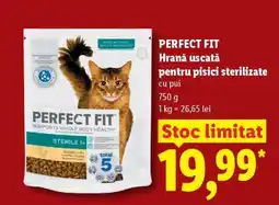 Lidl Perfect Fit Hrană uscată pentru pisici sterilizate Ofertă