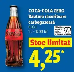 Lidl Coca-Cola zero Ofertă