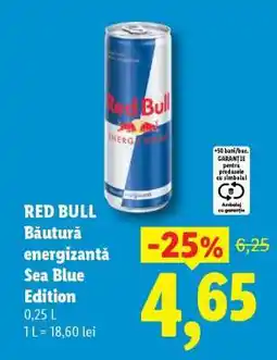 Lidl RED BULL Băutură energizantă Sea Blue Edition Ofertă