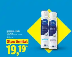 Lidl NIVEA MEN / NIVEA Deo spray Ofertă
