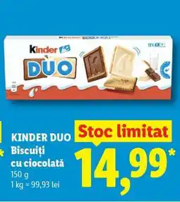 Lidl KINDER DUO Ofertă