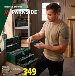 Lidl PARKSIDE Trusă unealtă cu șurubelniță, cu acumulator Ofertă