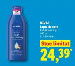 Lidl NIVEA Lapte de corp Ofertă