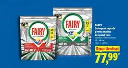 Lidl FAIRY Detergent capsule Ofertă